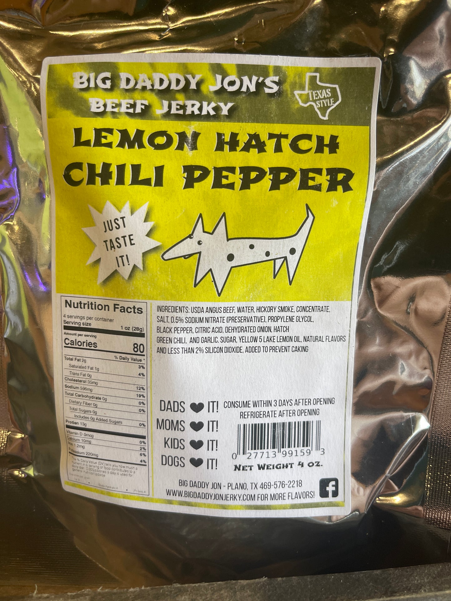 LEMON HATCH CHILI PEPPER