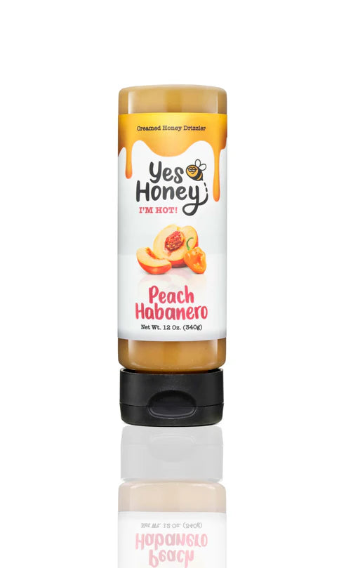 Peach Habanero Honey Drizzler